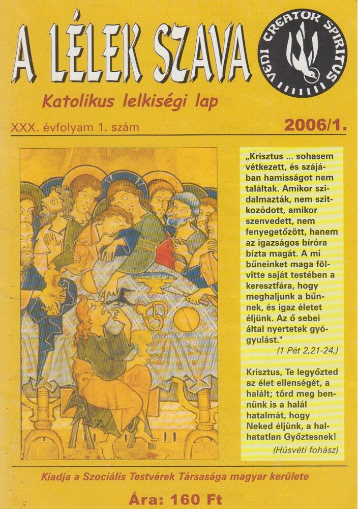 Exner Gabriella SSS - Lélek Szava 2006/1.