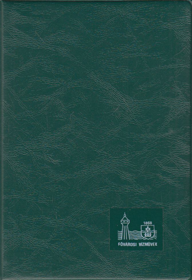  - "Fővárosi Vízművek" amatőr fotóalbum, Budapest 1986 antikvár könyv