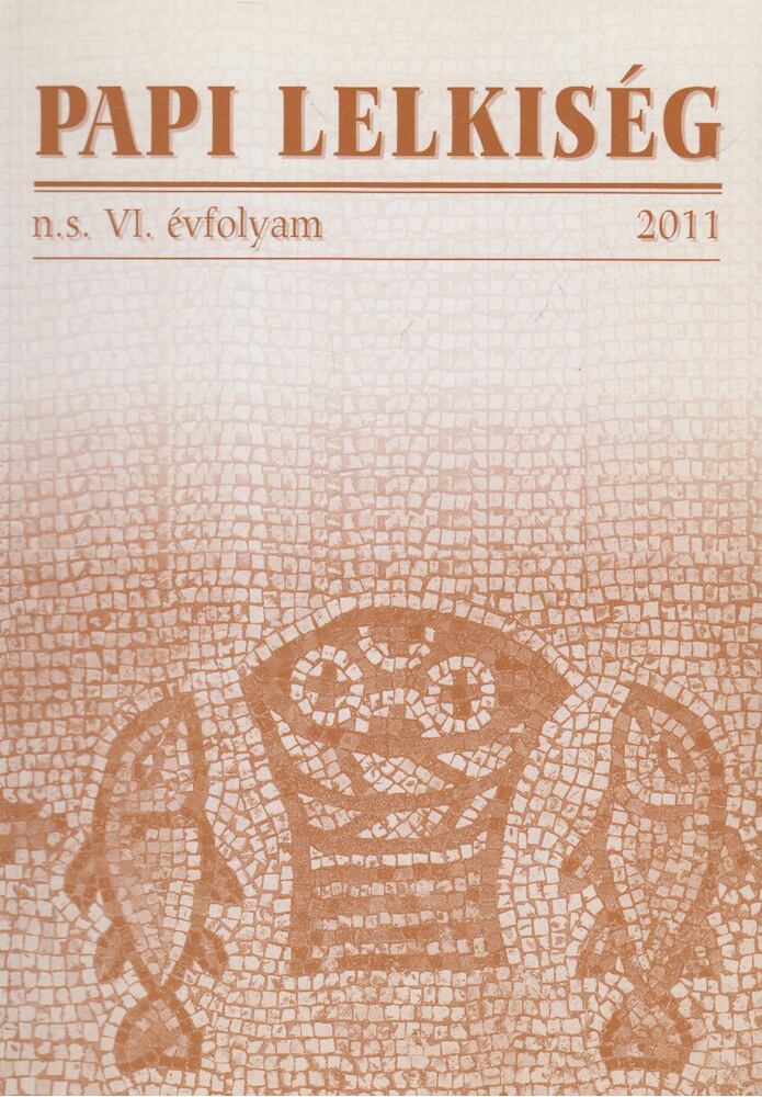 Beran Ferenc - Papi Lelkiség n.s. VI. évfolyam, 2011