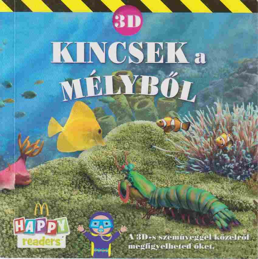 Deborah Lock - Kincsek a mélyből 3D, London 2016 antikvár könyv