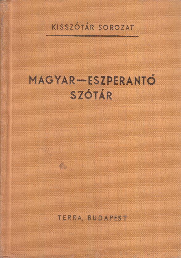 Pechan Alfonz - Magyar-eszperantó szótár