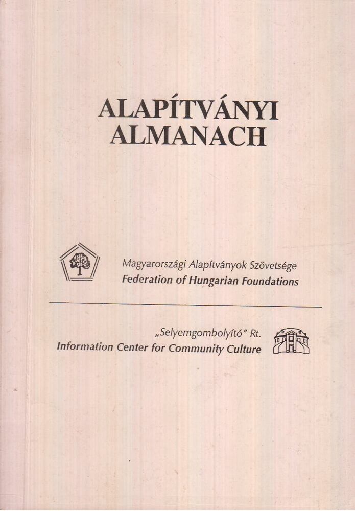 Kuti Éva - Alapítványi almanach 1990