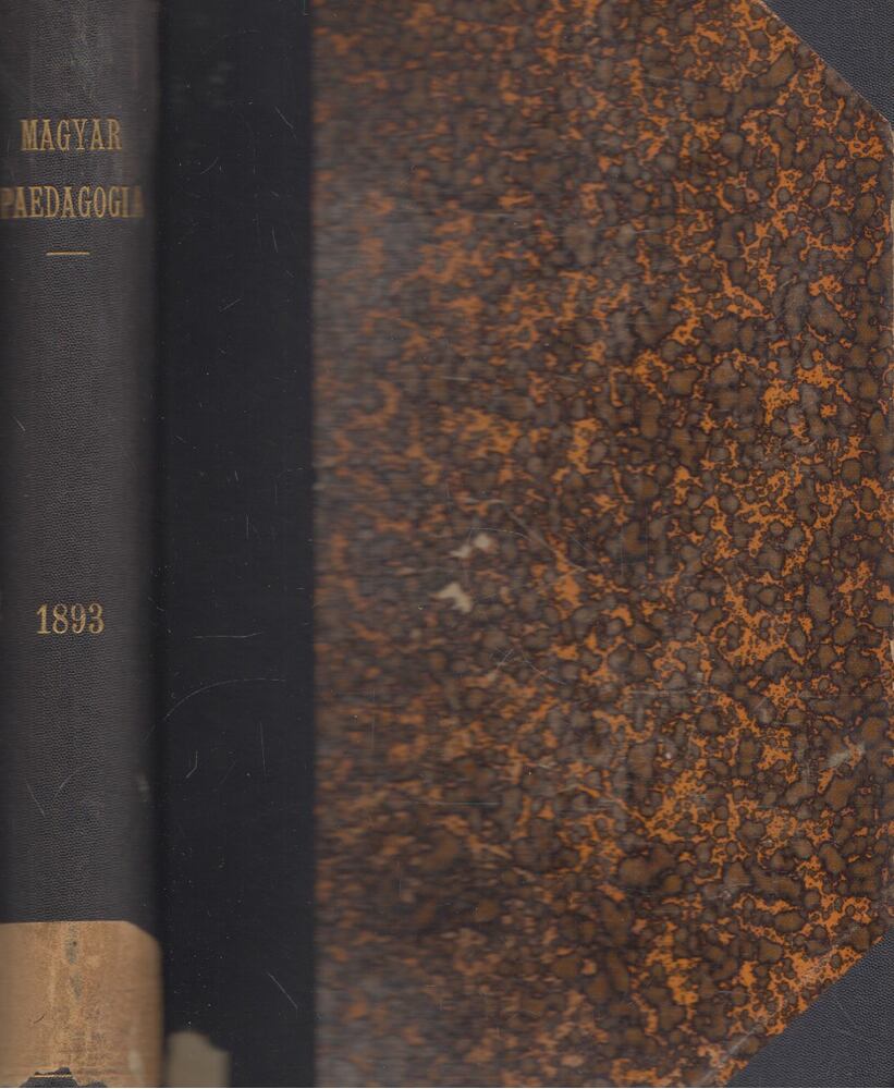 Csengeri János - Magyar paedagogia - Második évfolyam, Budapest 1893 antikvár könyv