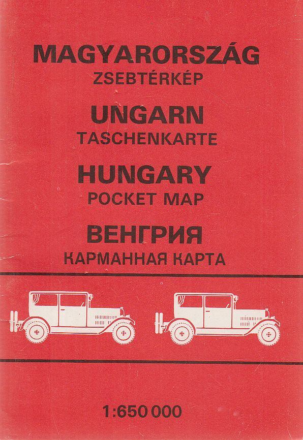 Domokos György,Szép János - Magyarország zsebtérkép