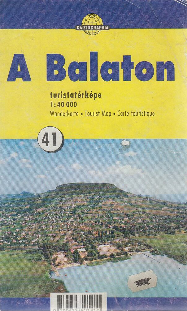  - A Balaton turistatérképe