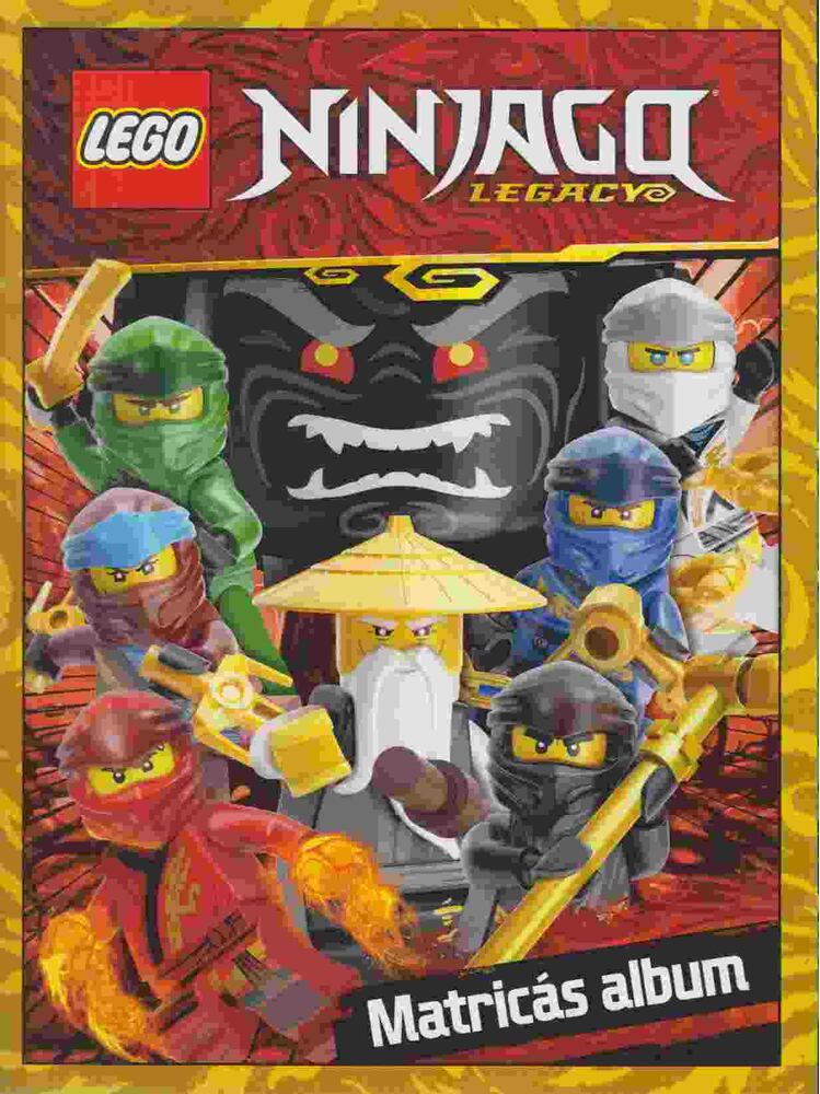 Simon Péter - LEGO Ninjago Legacy - Matricás album, Stuttgart 2020 antikvár könyv