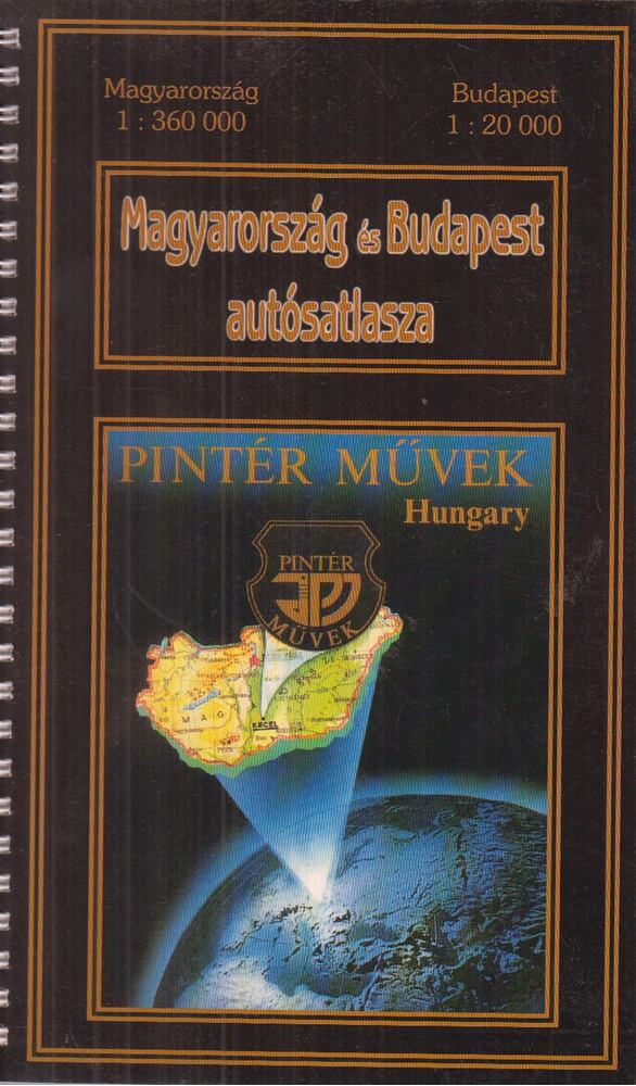 - Magyarország és Budapest autósatlasza - Magyarország és Budapest autósatlasza, Budapest 2002 antikvár könyv