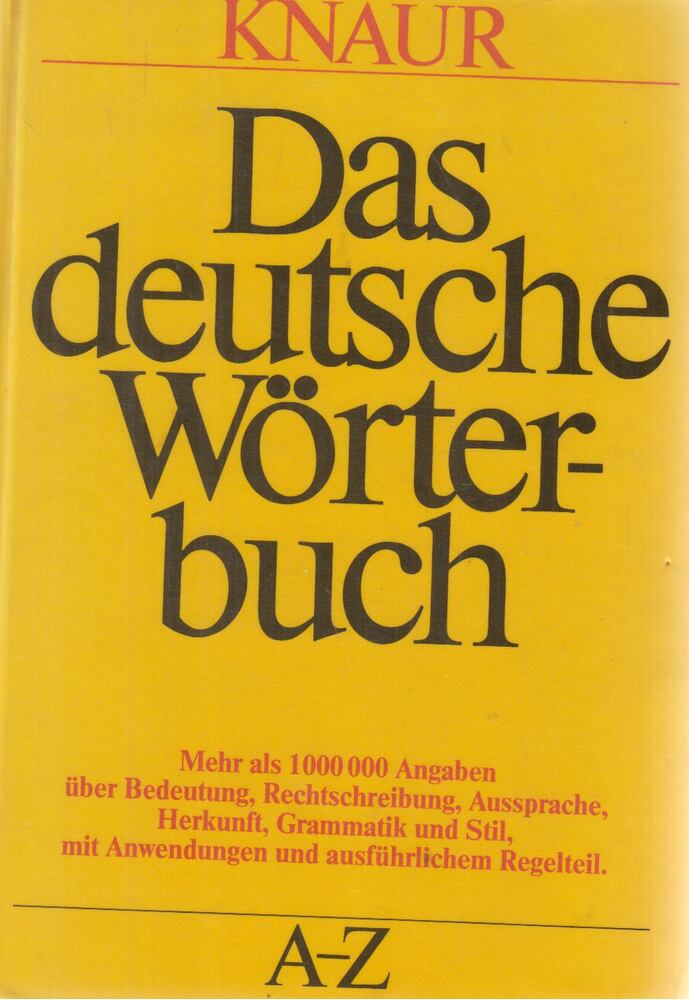 Hermann, Ursula,Leisering, Horst,Hellerer, Heinz - Knaur - Das deutsche Wörterbuch