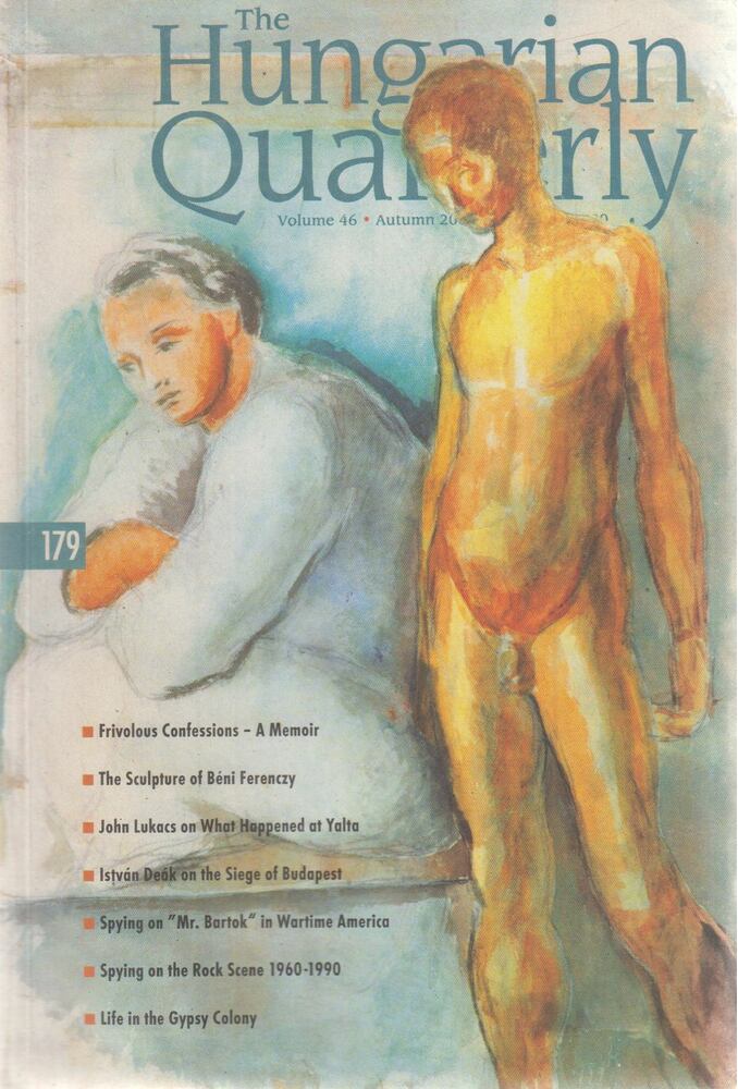 Zachár Zsófia,Vajda Miklós (szerk.) - The Hungarian Quarterly Volume 46 - Autumn 2005