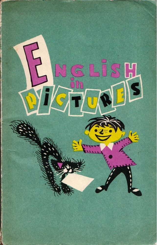 Mark Dubrovin - English in Pictures, Moszkva 1965 antikvár könyv