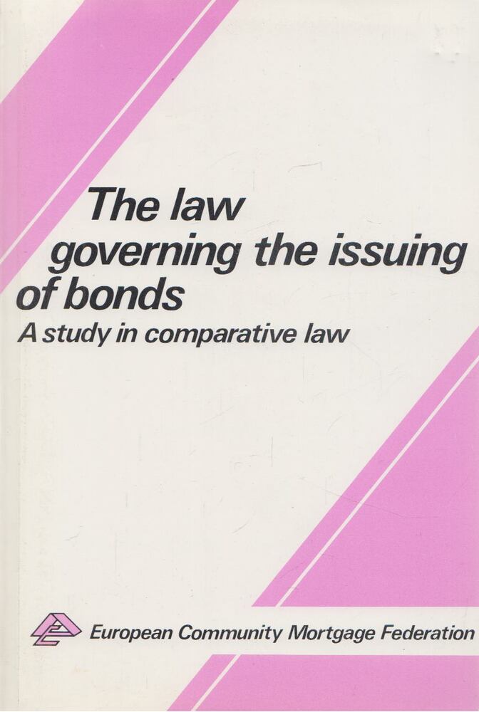  - The law governing the issuing of bonds, Brüsszel 1990 antikvár könyv