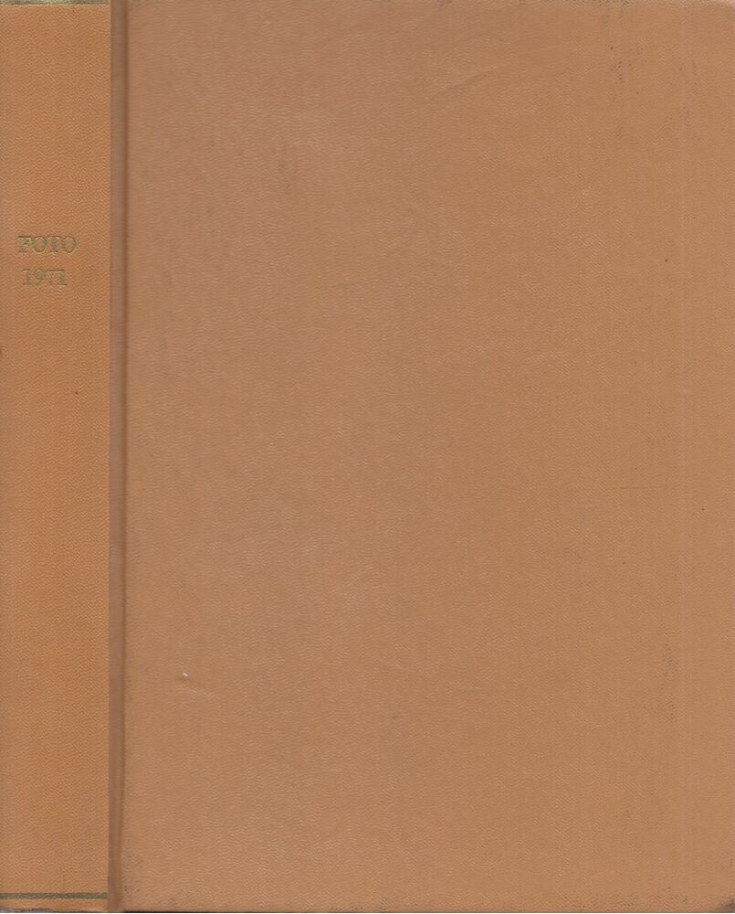 Bence Pál - Fotó 1971. XVIII. évfolyam (teljes, egybekötve), Budapest 1971 antikvár könyv
