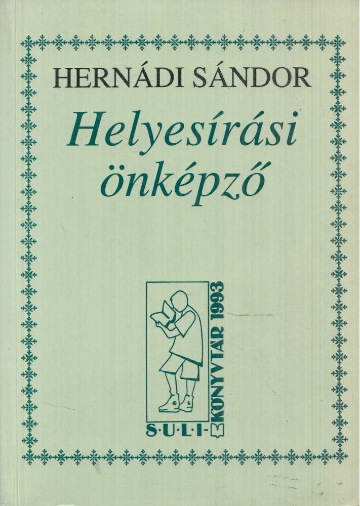 Hernádi Sándor - Helyesírási önképző