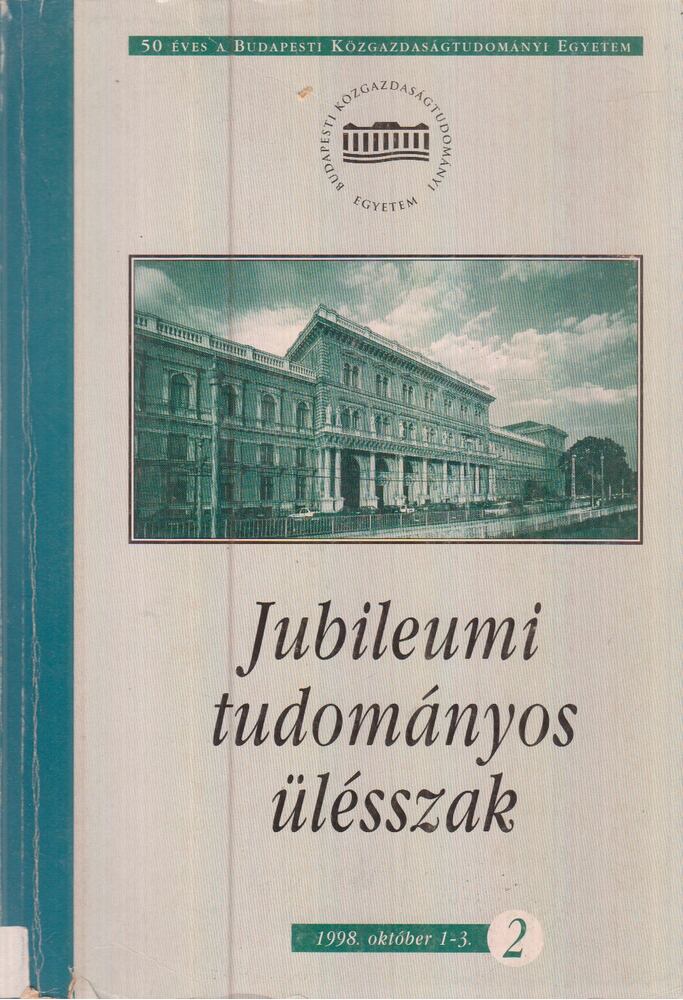 P. Temesi József - 50 éves a Budapesti Közgazdaságtudományi Egyetem II.