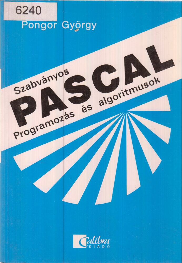 Pongor György - Szabványos PASCAL