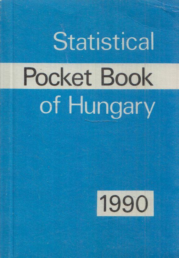  - Statistical Pocket Book of Hungary 1990, Budapest 1991 antikvár könyv