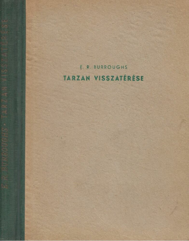 Edgar Rice Burroughs - Tarzan visszatérése