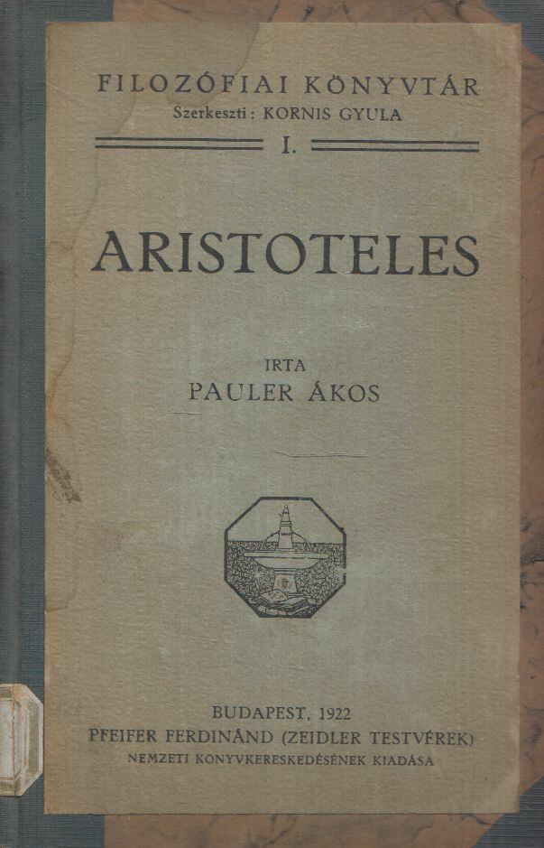 Pauler Ákos - Aristoteles