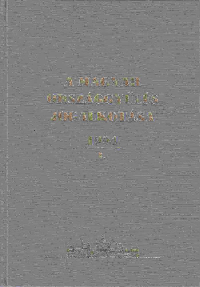 Szabad György - A Magyar országgyűlés jogalkotása 1994/1., Budapest 1994 antikvár könyv