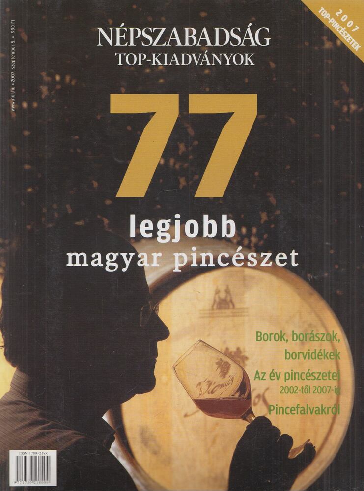 Issekutz Erzsébet - 77 legjobb magyar pincészet