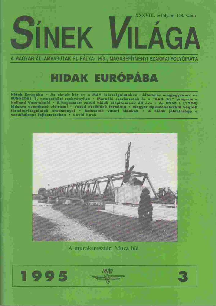Pál József - Sínek Világa 1995. 3.