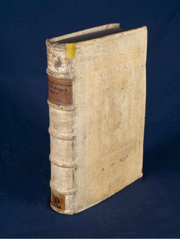 Dionysius Carthusianus - Super omnes S. Dionysii Areopagitae libros commentaria (1536)