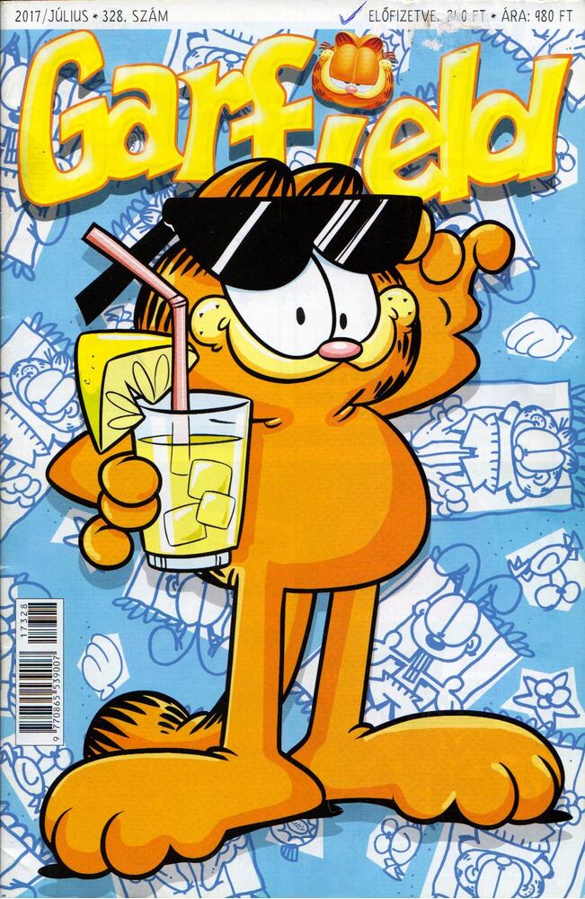 Jim Davis - Garfield 2017. július 328. szám