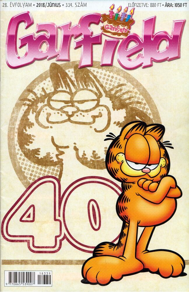 Jim Davis - Garfield 2018. június 339. szám