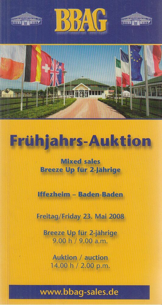  - BBAG - Frühjahrs-Auktion 2008, Iffezheim 2008 antikvár könyv