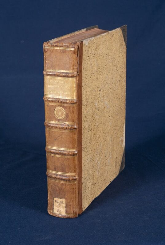 Paulus Orosius - Adversus paganos historiarum libri septem (1767)