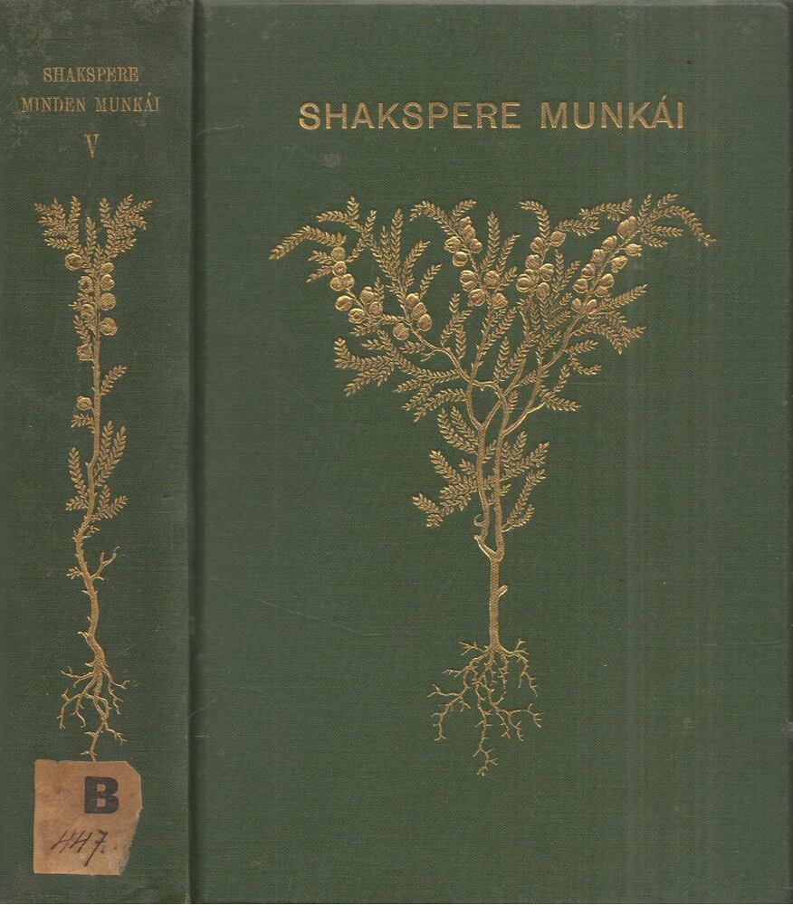 Shakspere,William Shakespeare,Voinovich Géza (szerk.) - Shakspere vigjátékai