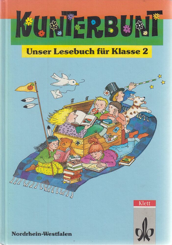 Bartnitzky, Horst, Hans-Dieter Bunk - Kunterbunt - Unser Lesebuch für Klasse 2, Stuttgart-Düsseldorf 1994 antikvár könyv