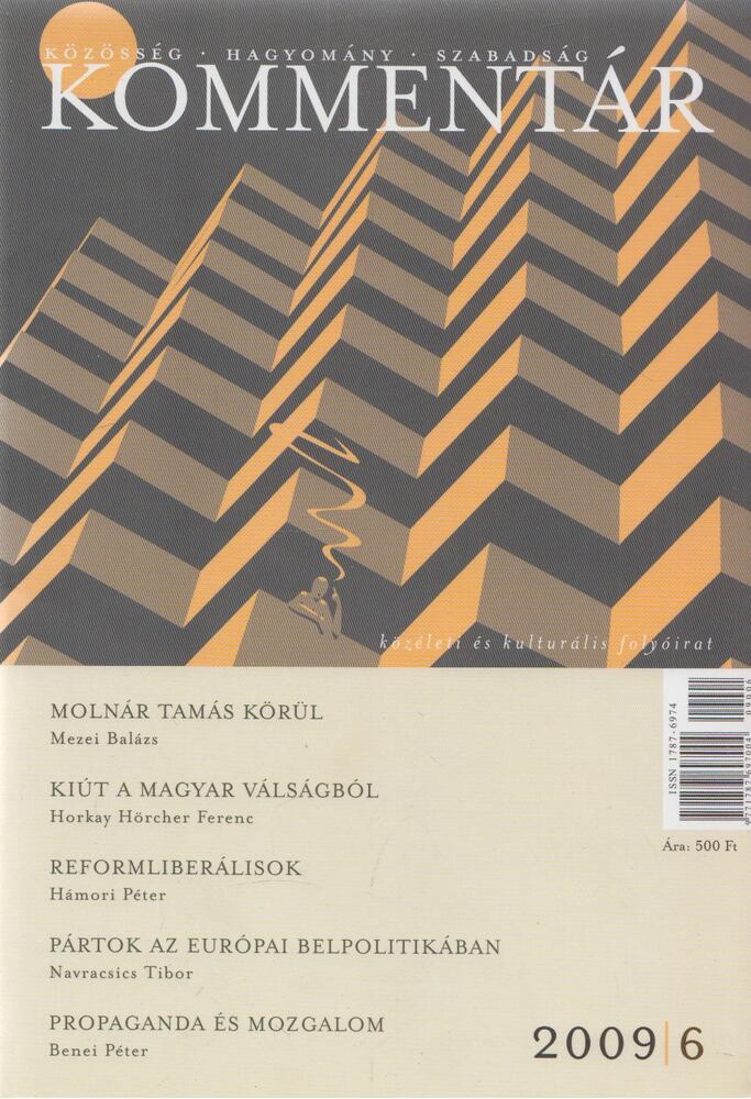 Ablonczy Balázs - Kommentár 2009/6 Ablonczy Balázs - Kommentár 2009/6, Budapest 2009 antikvár könyv