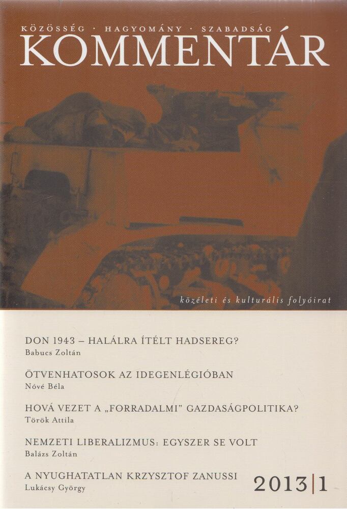 Ablonczy Balázs - Kommentár 2013/1