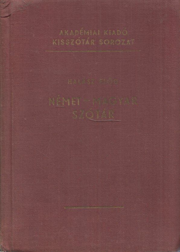 Halász Előd - Német-magyar szótár