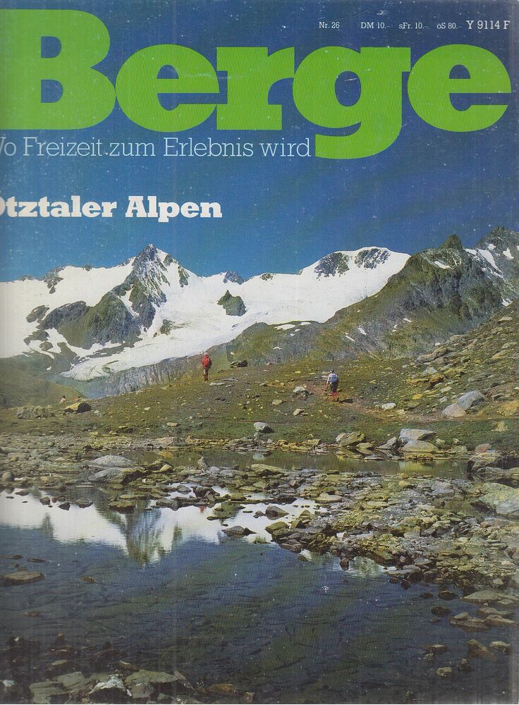 Dr. Peter Meyer - Berge Nr. 26 - Ötztaler Alpen