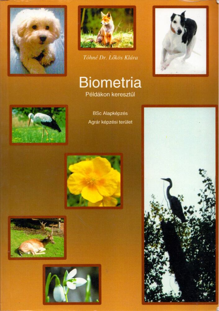 Tóthné Dr. Lőkös Klára - Biometria példákon keresztül