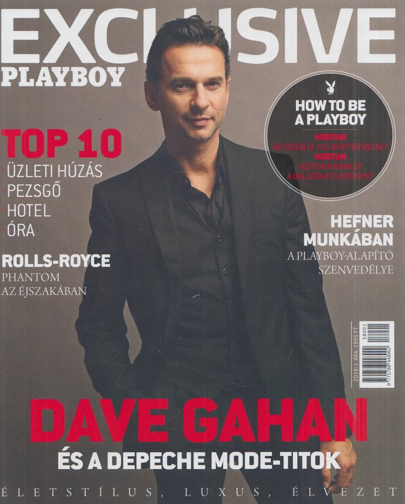 Bus István - Playboy exclusive 2018/1.