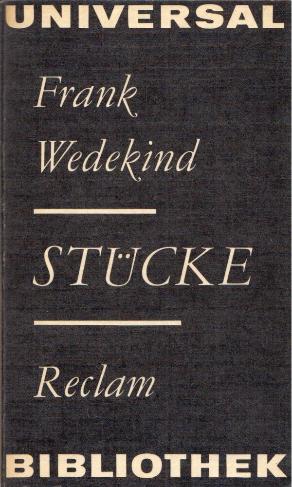 Frank Wedekind - Stücke