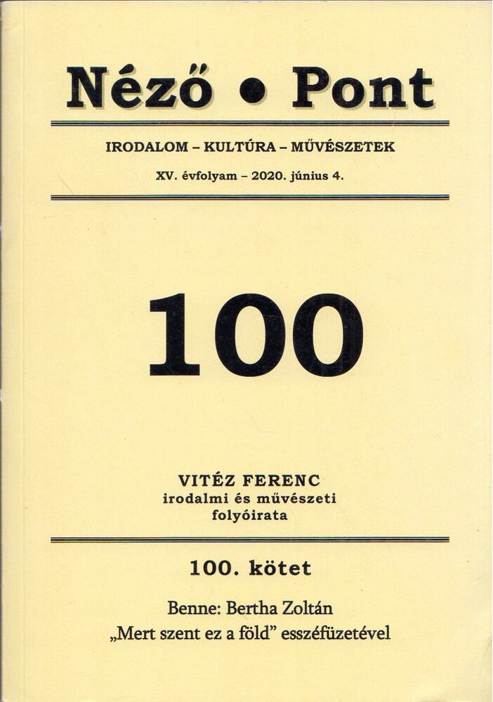 Vitéz Ferenc - Néző-Pont 100. 2020. június 4.