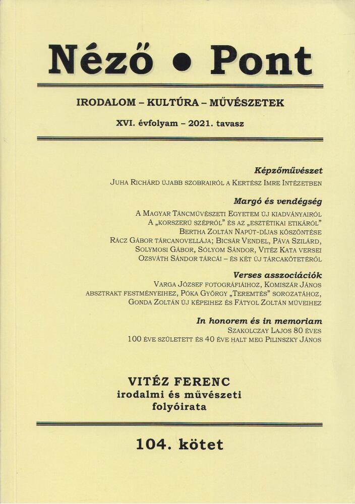 Vitéz Ferenc - Néző-Pont 104. 2021. tavasz
