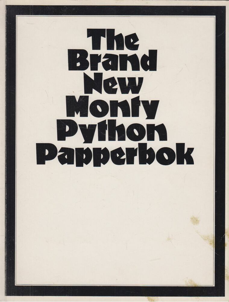 Graham Chapman - The Brand New Monty Python Papperbok