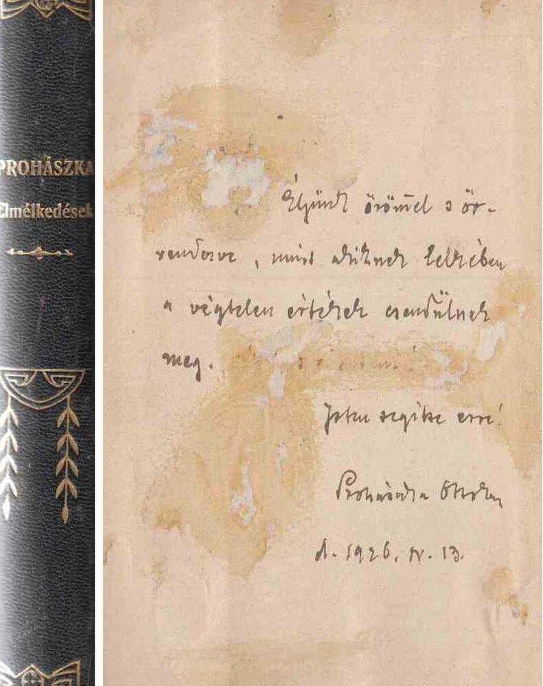 Prohászka Ottokár - Elmélkedések az Evangéliumról (aláírt), Budapest 1914 antikvár könyv