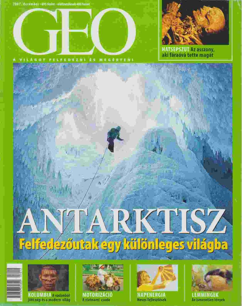 Koszó-Stammberger Kinga - GEO 2007. december