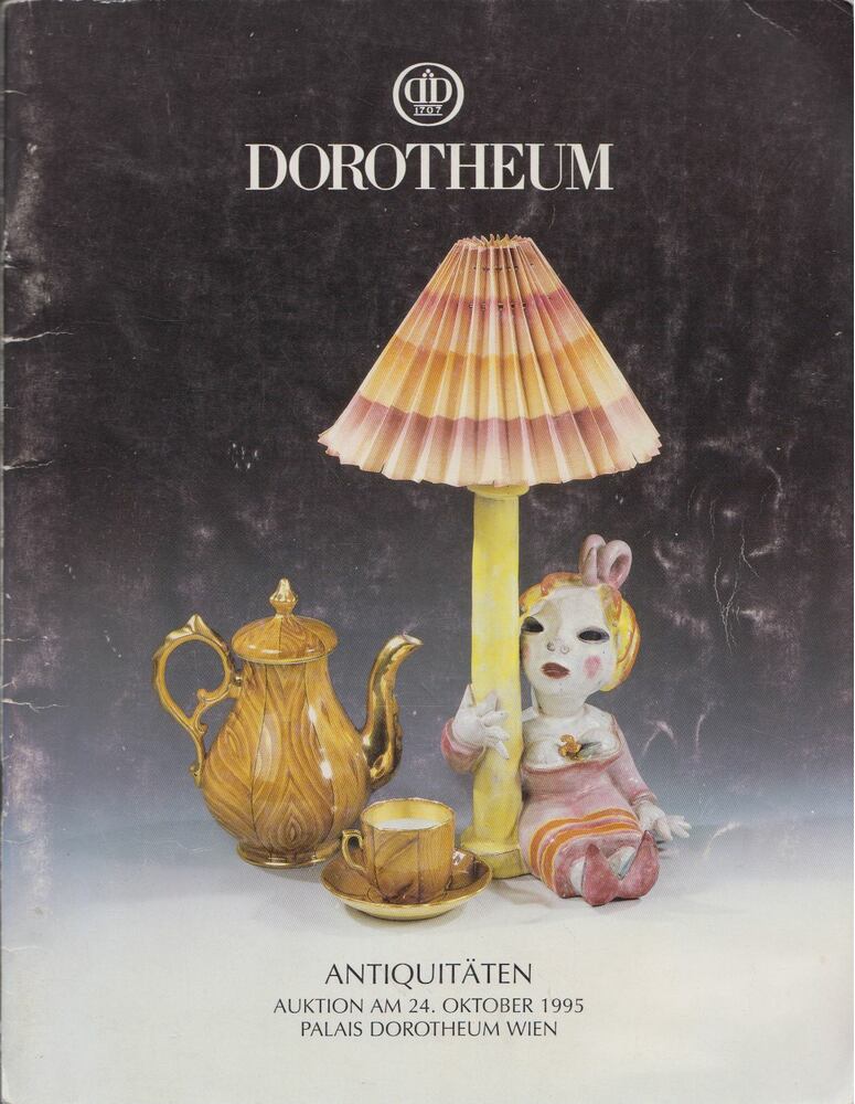  - Dorotheum Antiquitaten Auktion am 24. Oktober 1995, Wien 1995 antikvár könyv