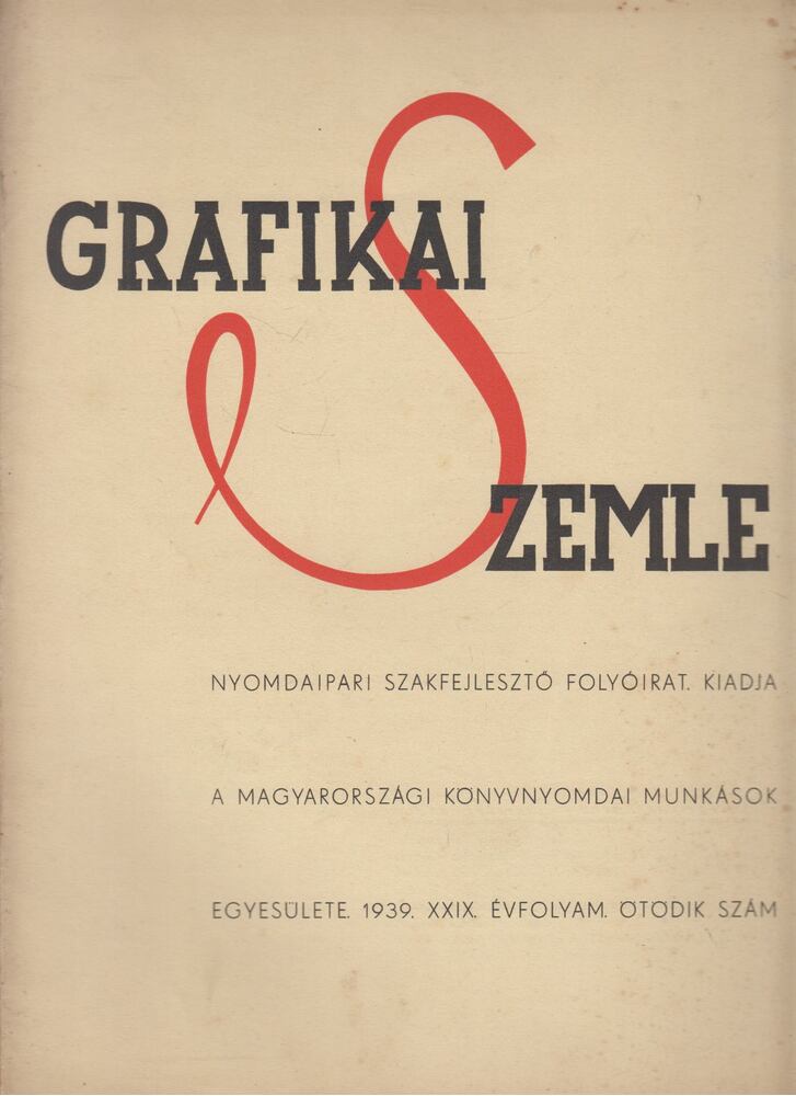 Novák László - Grafikai Szemle 1939. július, Budapest 1939 antikvár könyv