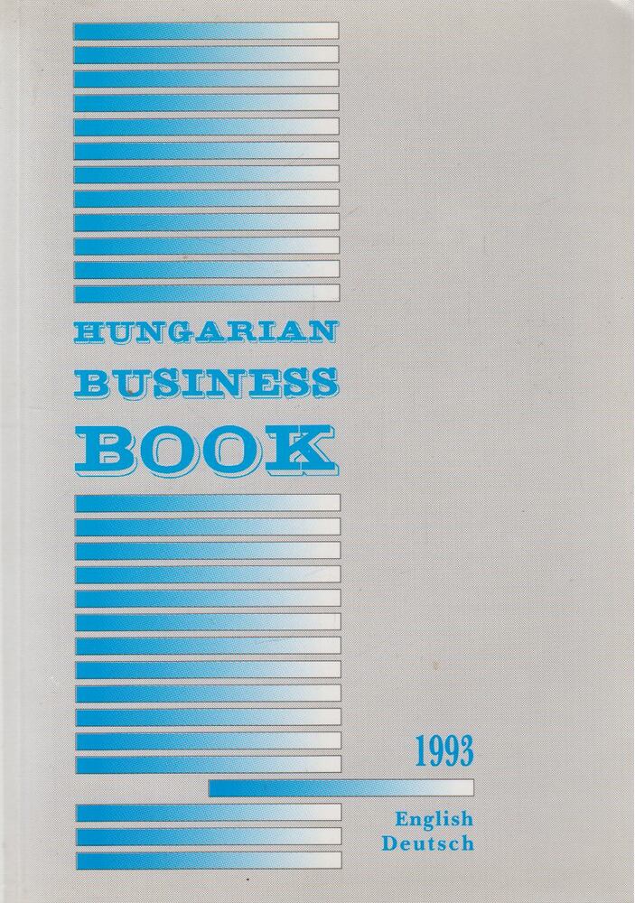 Vincze Éva - Hungarian Business Book 1993