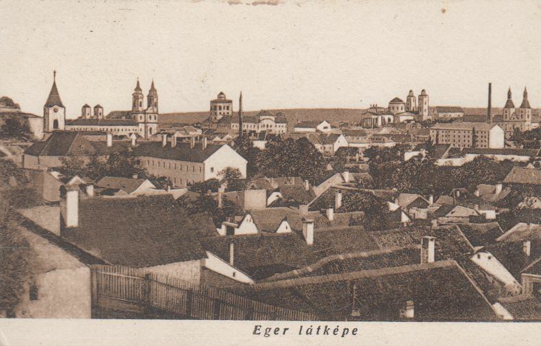 - Eger látképe (képeslap), Eger 0 antikvár könyv