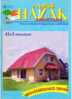  - Családi házak katalógusa - Könnyűszerkezetes és hagyományos családi házak, Budapest 1997 antikvár könyv