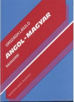 Országh László - Angol-magyar kéziszótár Országh László - Angol-magyar kéziszótár, Budapest 1998 antikvár könyv